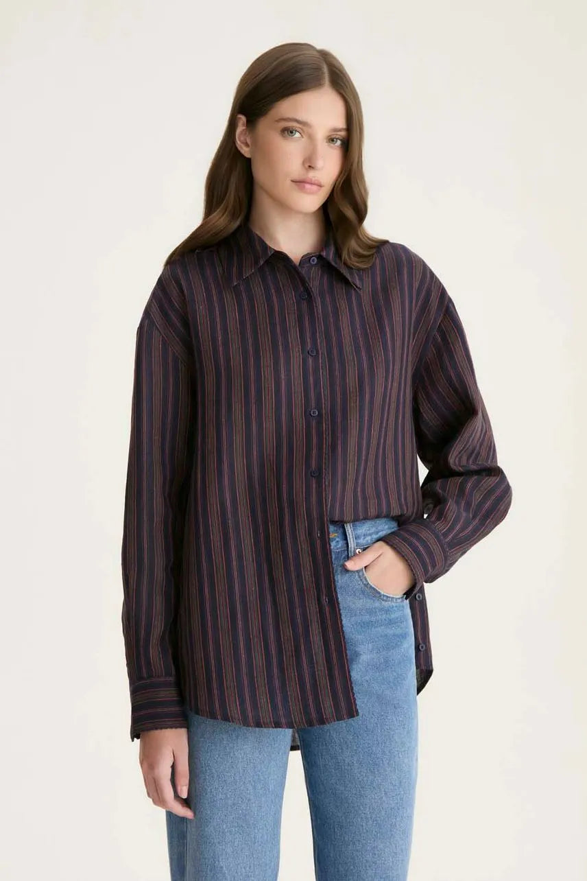 Camisa Manga Longa Ilka - Multicolors NV