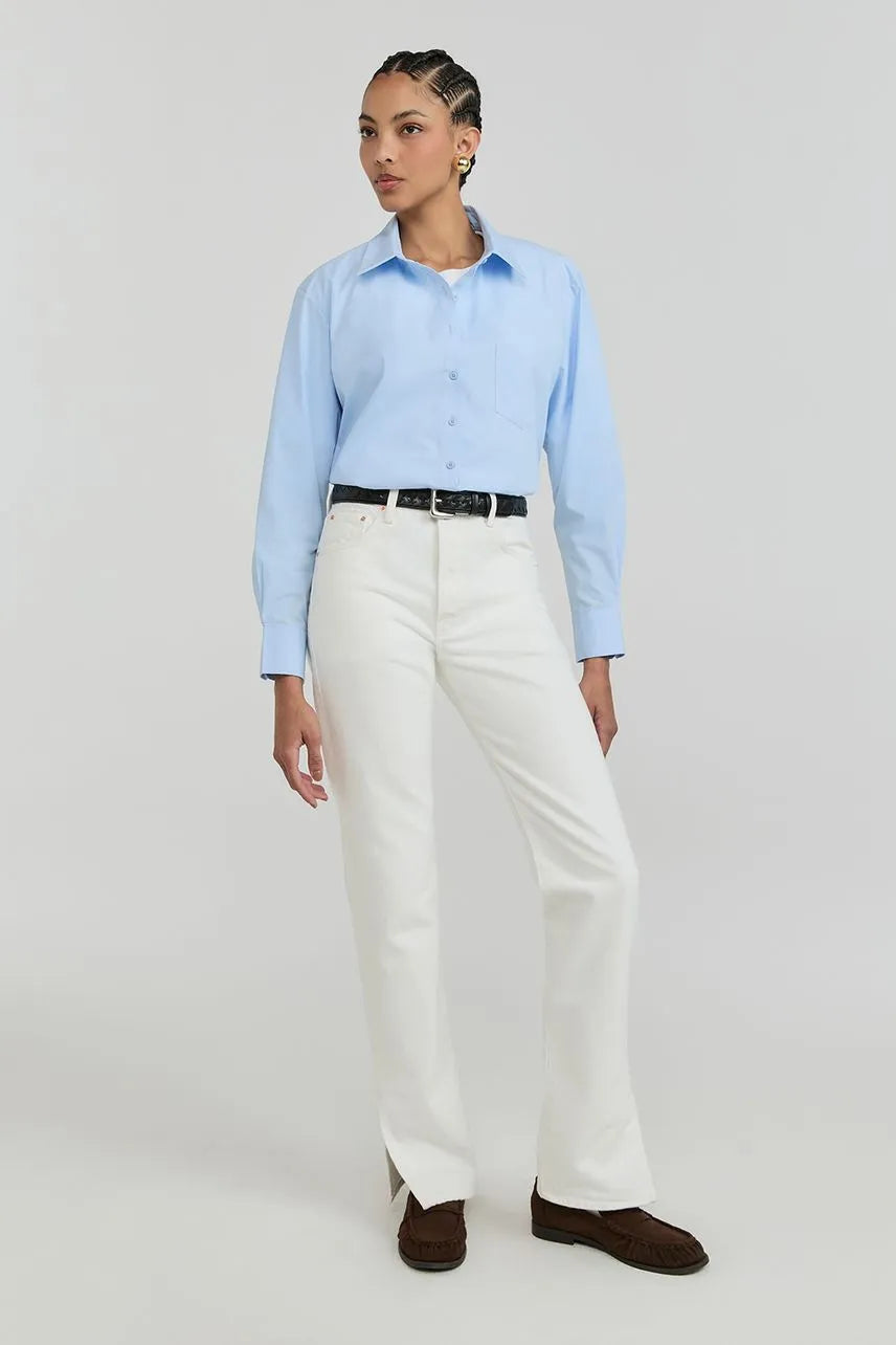 Calça Jeans Fenda Malu NV - Jeans White