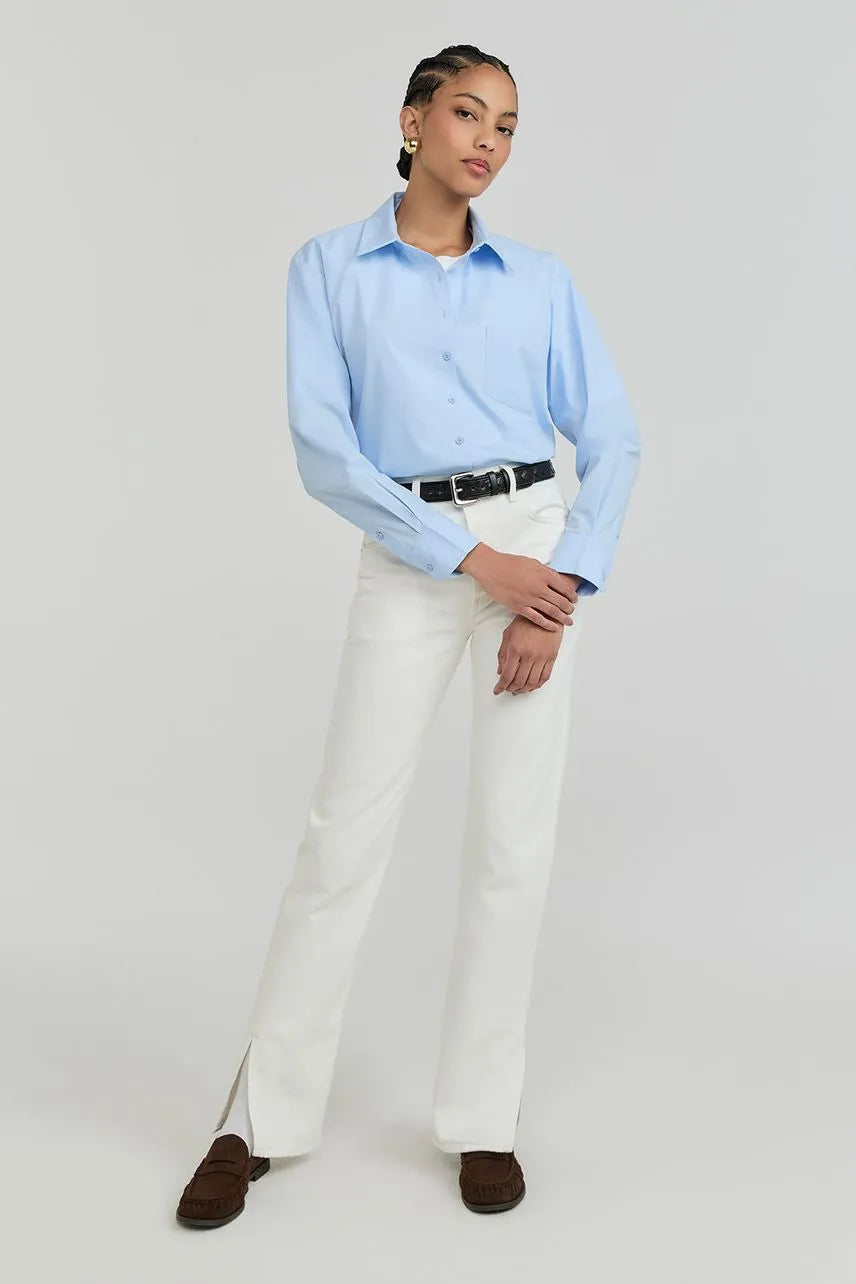 Calça Jeans Fenda Malu NV - Jeans White