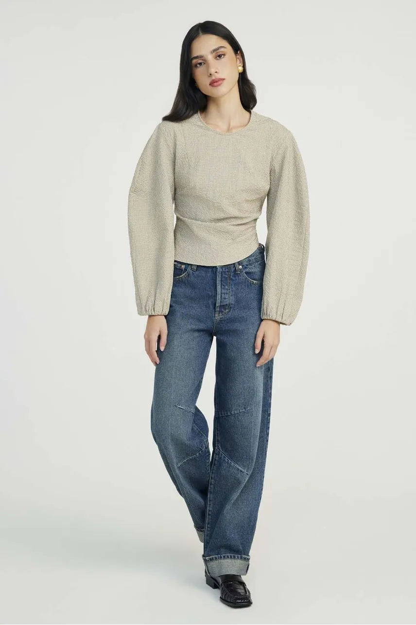 Blusa Julie - Bege Hunter NV