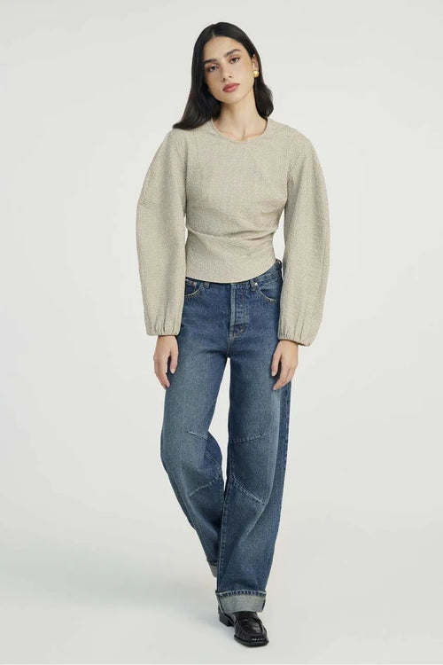 Blusa Julie - Bege Hunter NV