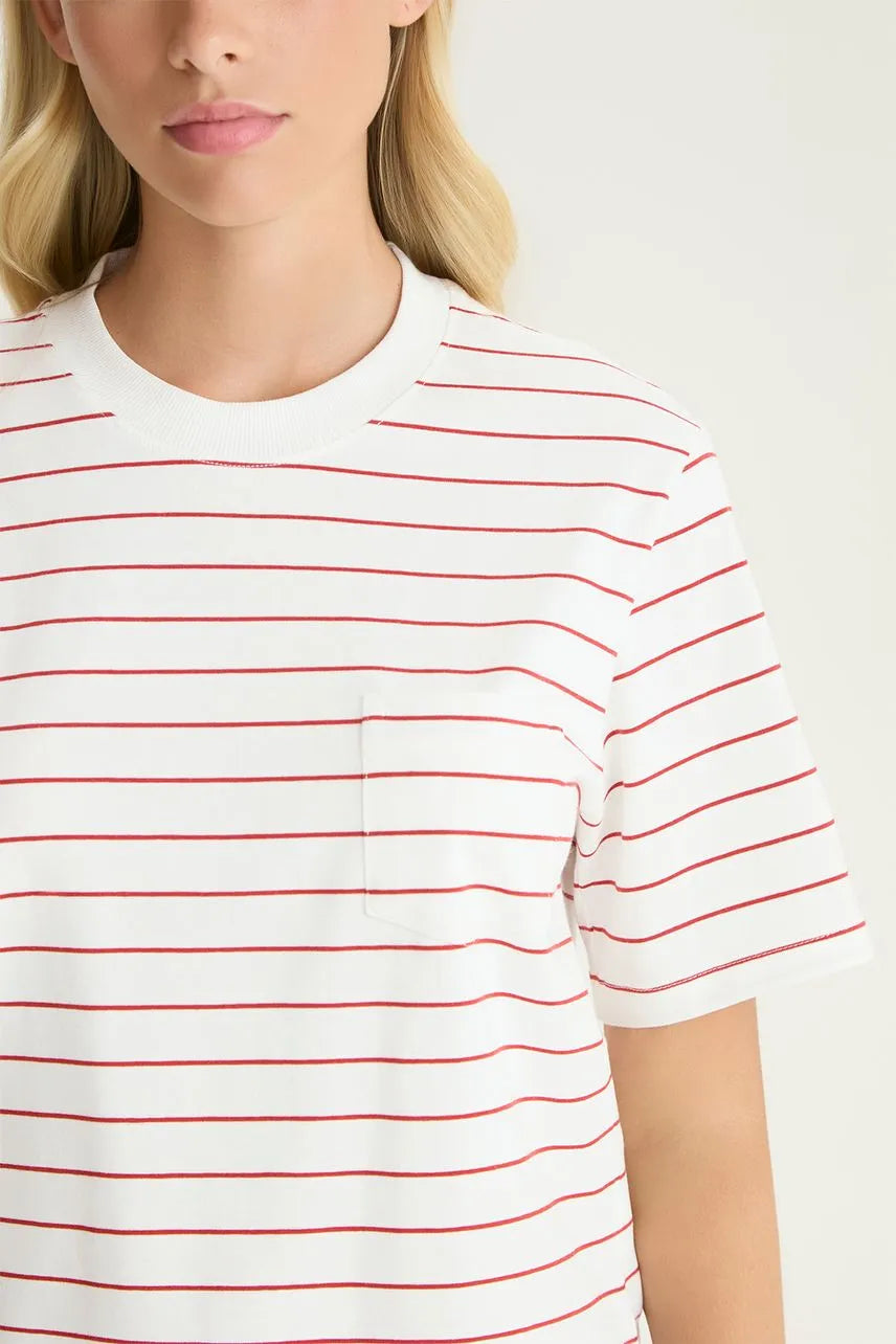 T-Shirt Luna - Vermelho Salsa