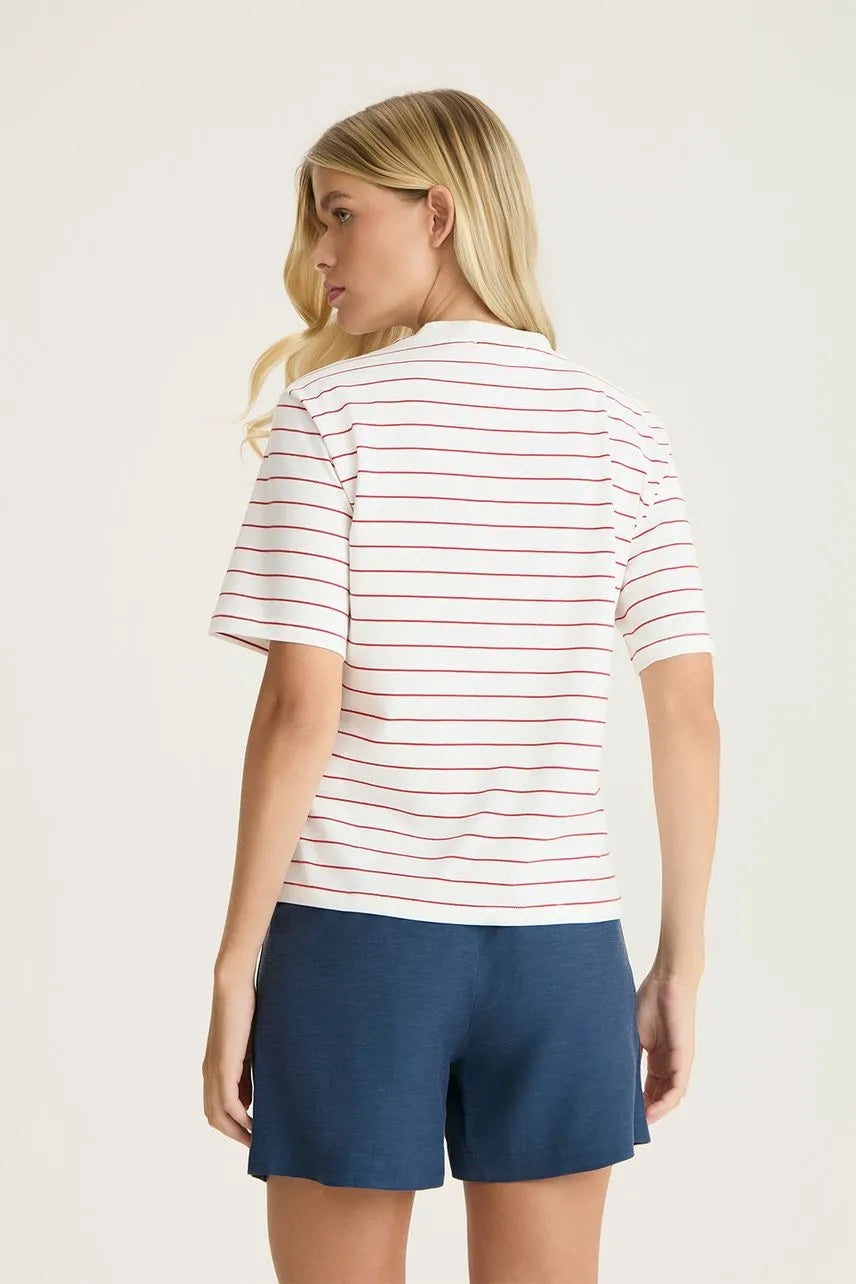 T-Shirt Luna - Vermelho Salsa