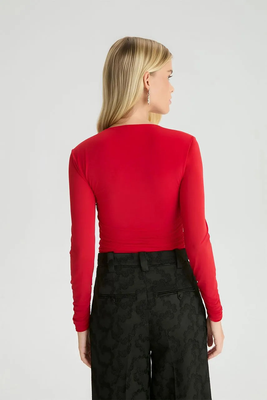Body Gleice - Vermelho Fair NV