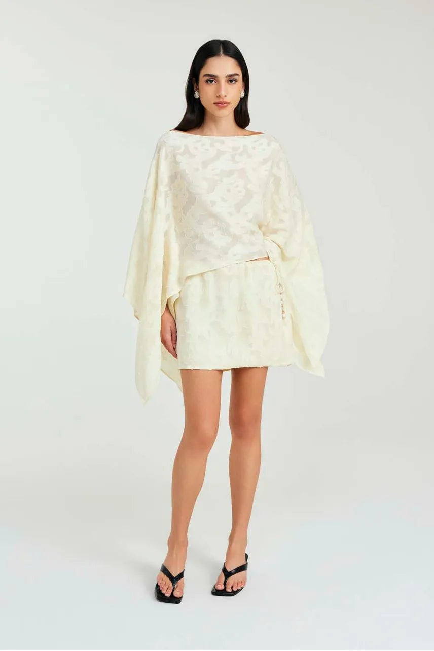 Saia Giulia - Bege Lace NV