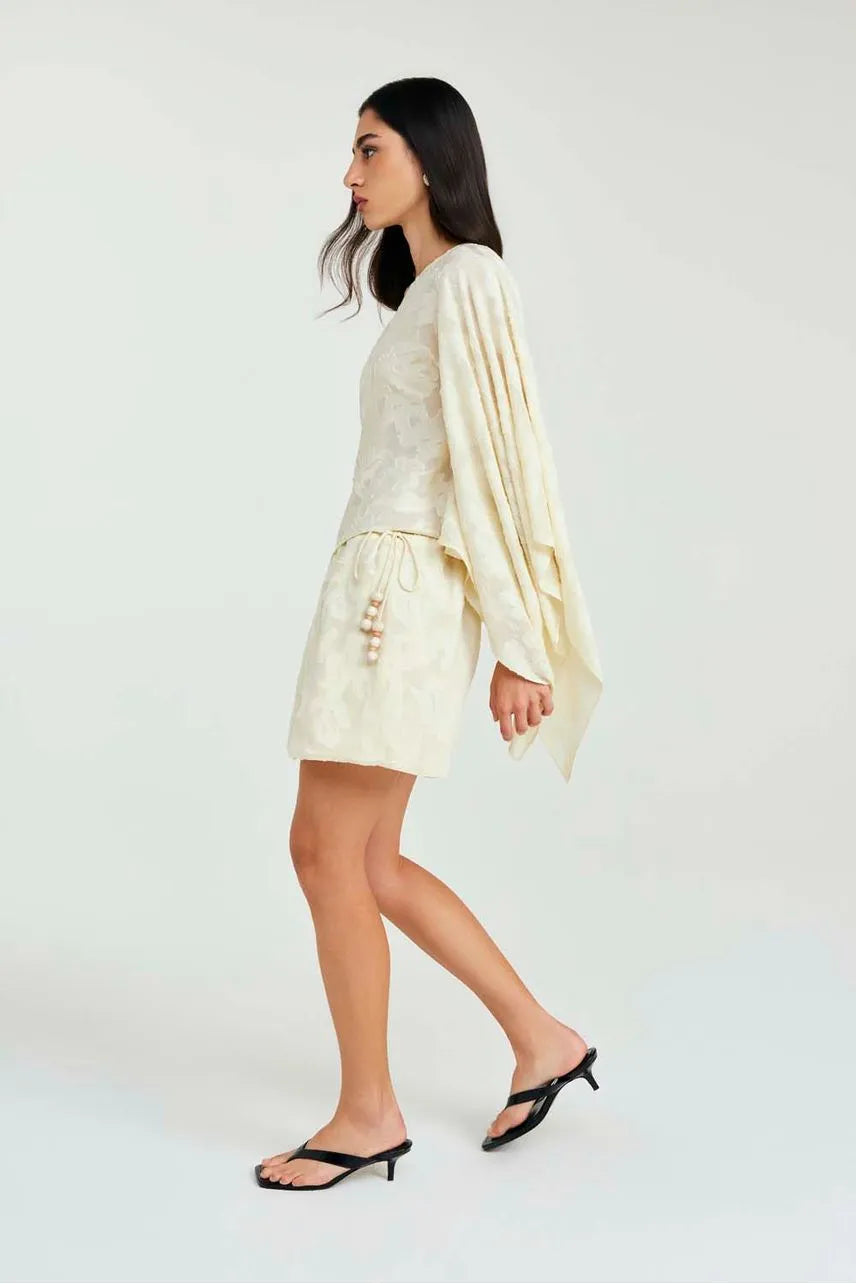 Saia Giulia - Bege Lace NV