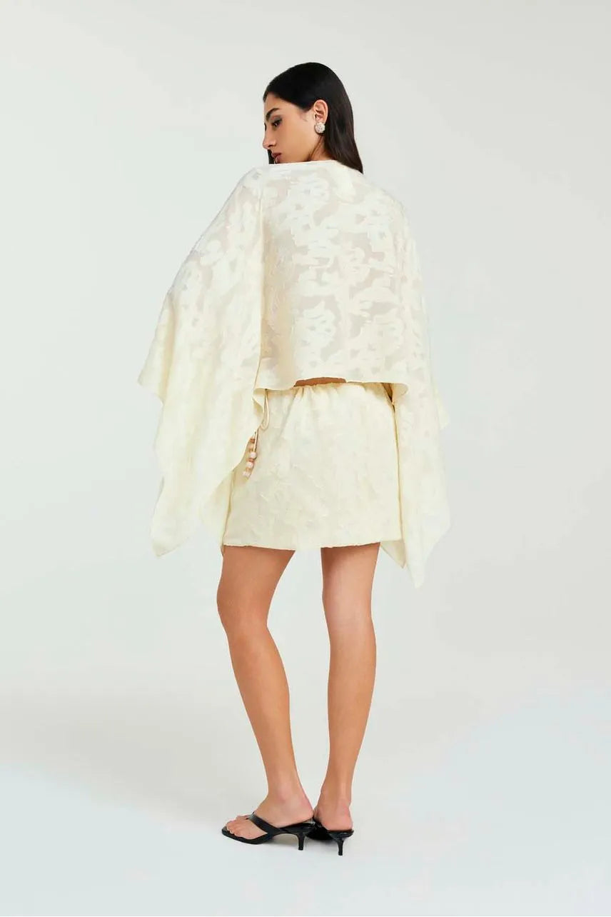 Saia Giulia - Bege Lace NV