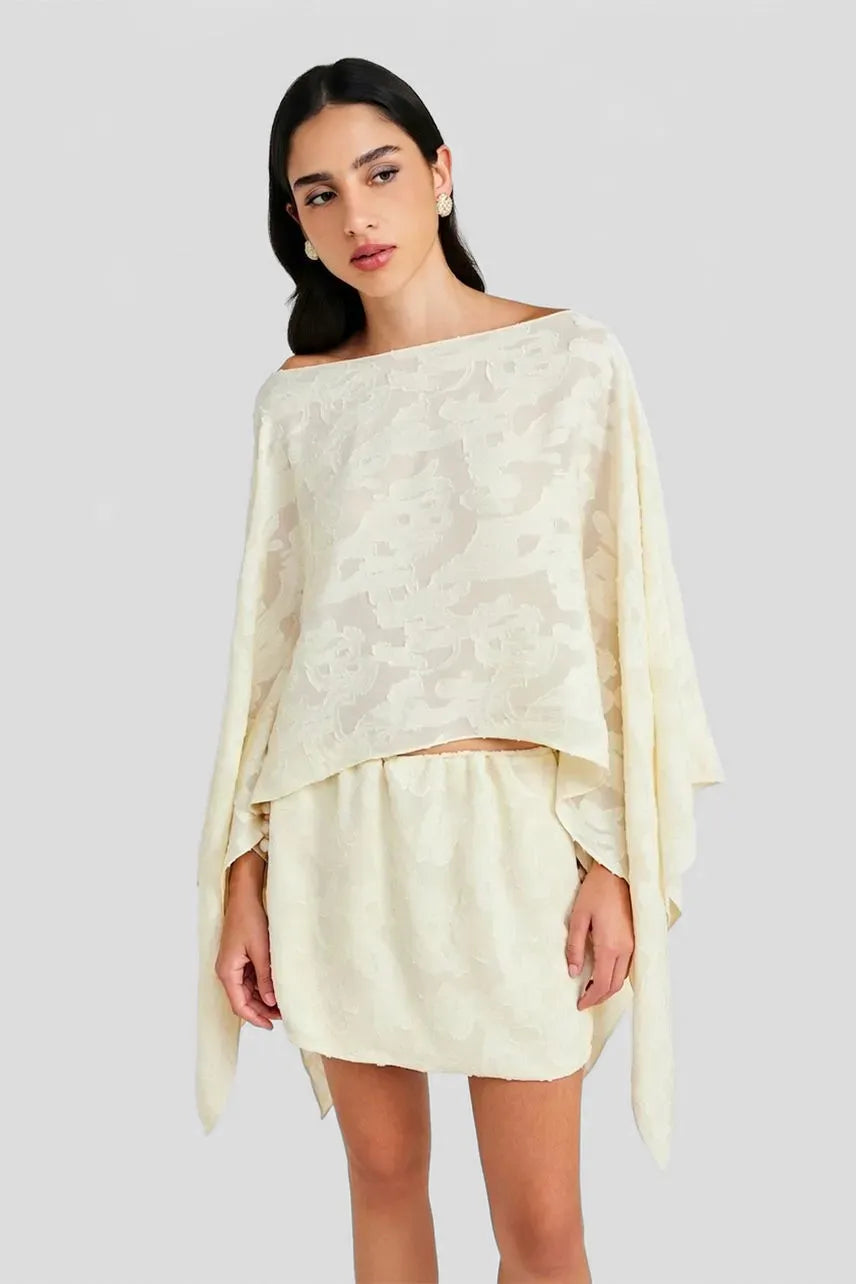 Blusa Giulia - Bege Lace NV