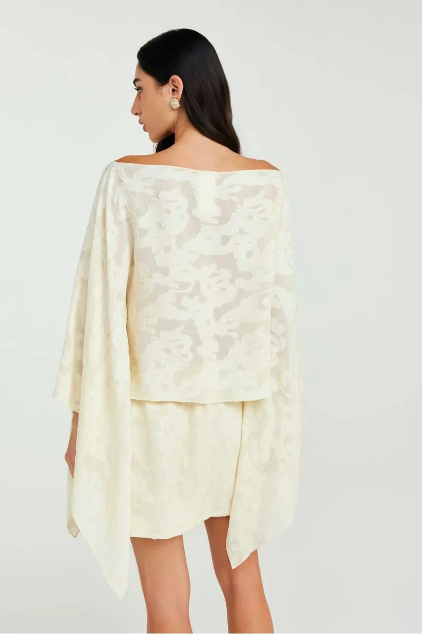 Blusa Giulia - Bege Lace NV
