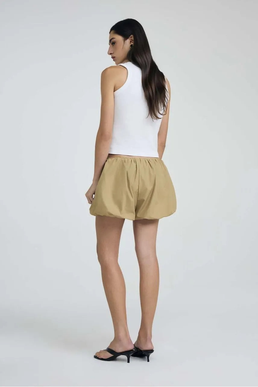 Short Balone Julieta - Bege Trench NV