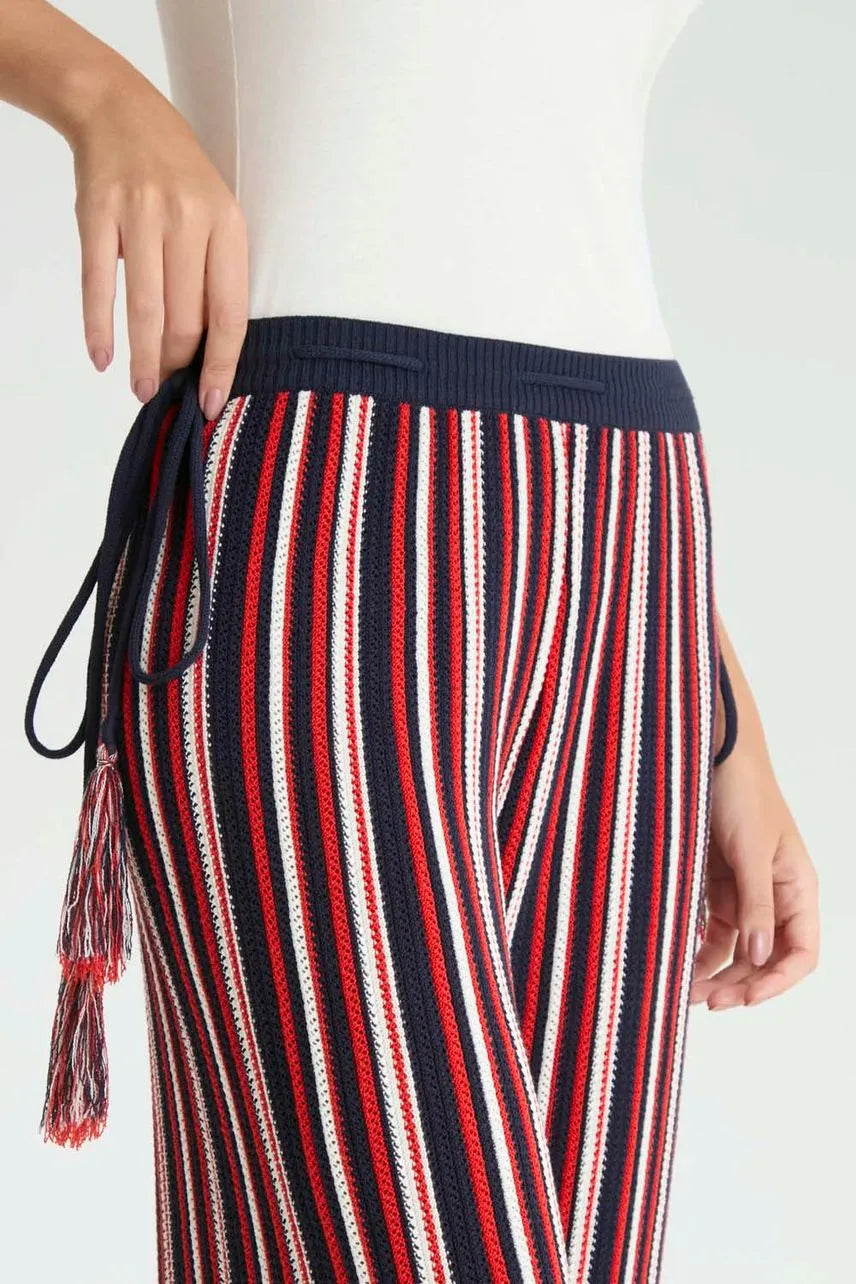 Calça Tricot Marie NV - Azul Retro