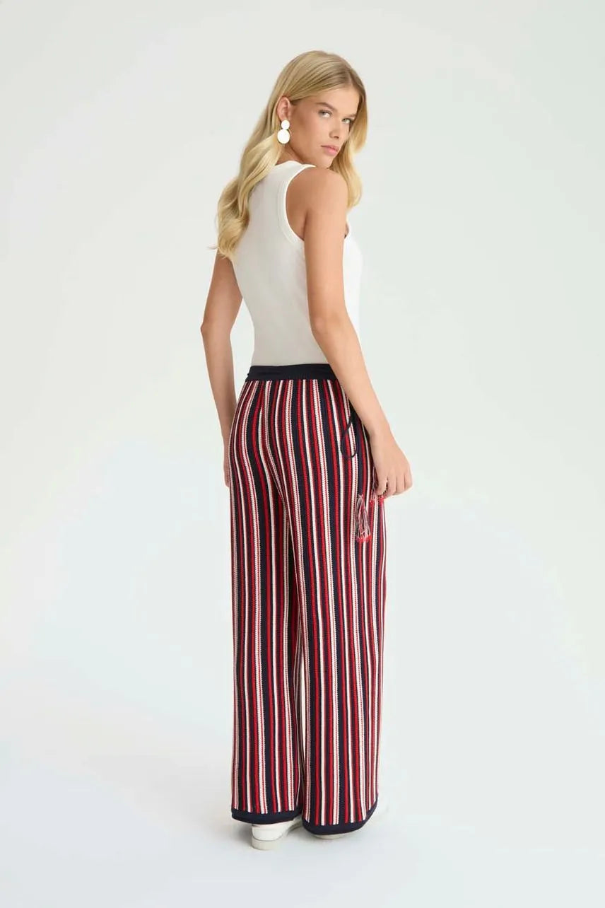 Calça Tricot Marie NV - Azul Retro