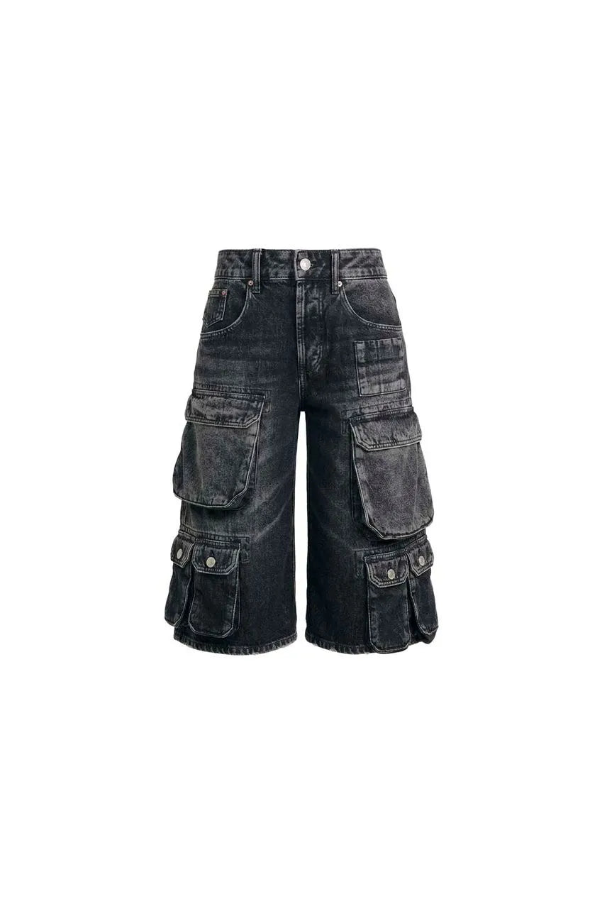 Bermuda Jeans Joana NV - Jeans Stoned Black