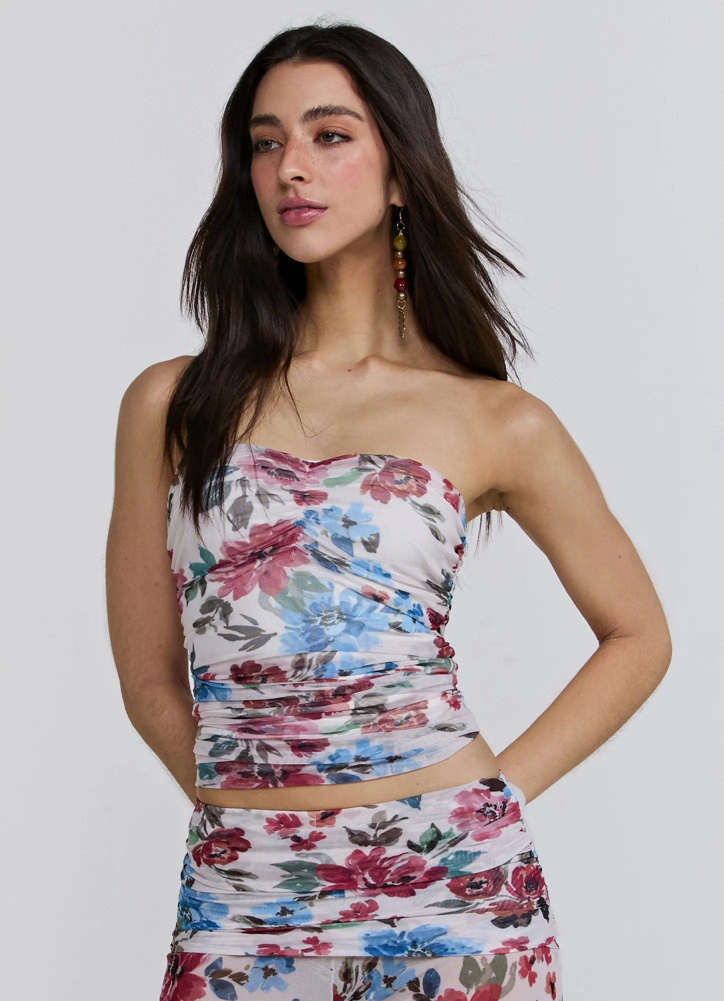 Blusa Marise Floral Off TRIYA