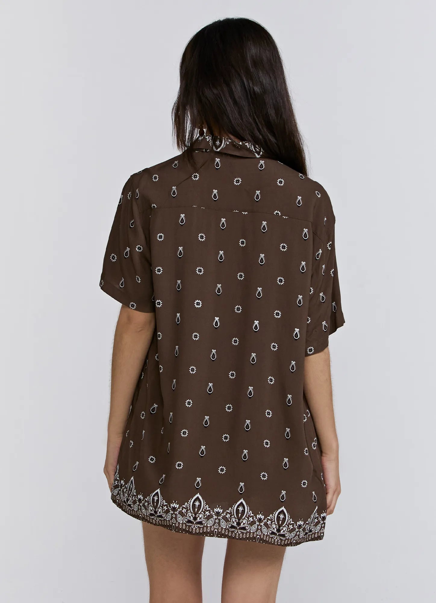 Camisa Lucia Bandana Brown TRIYA