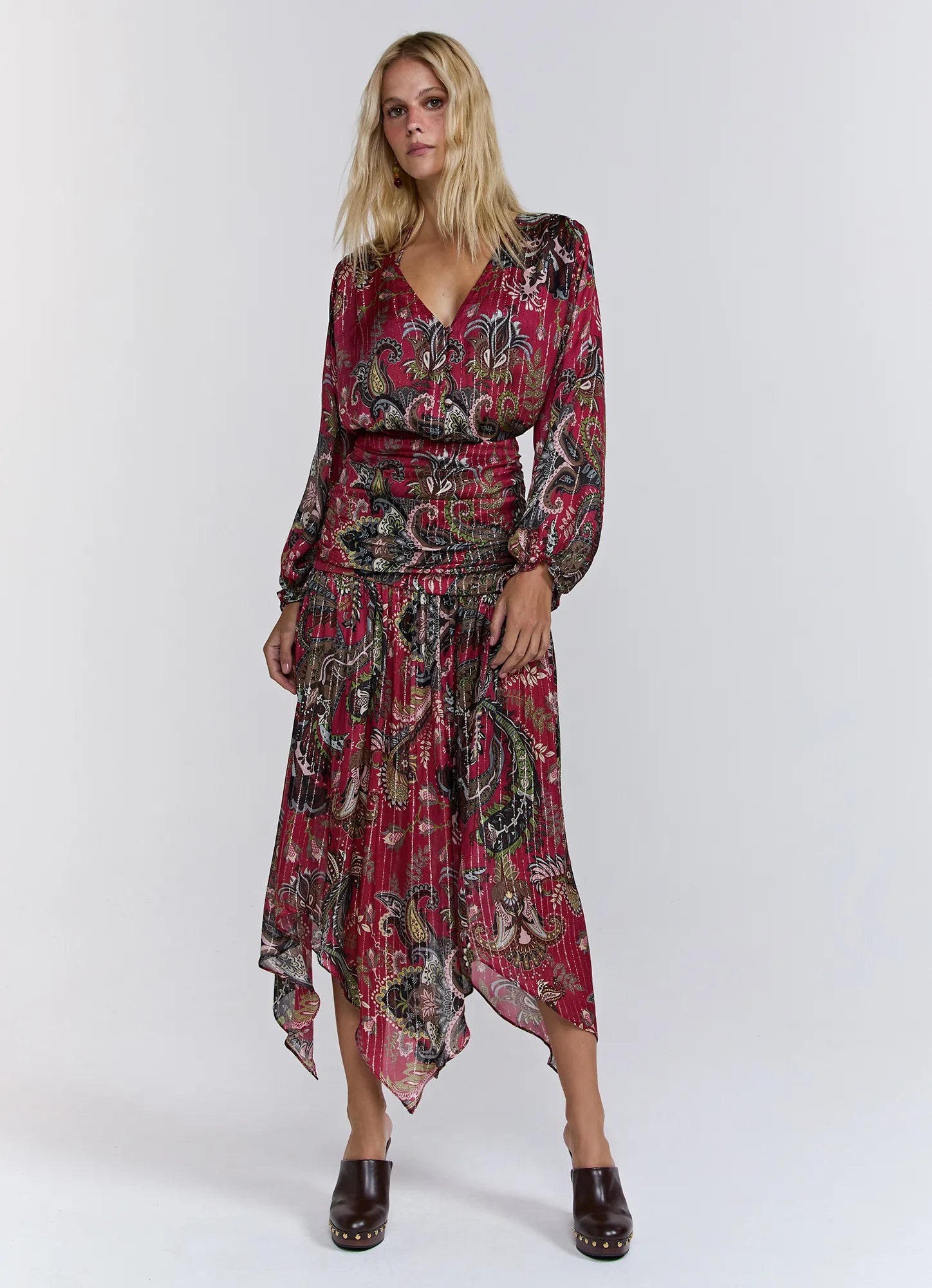 Saia Melina Cashmere Red TRIYA