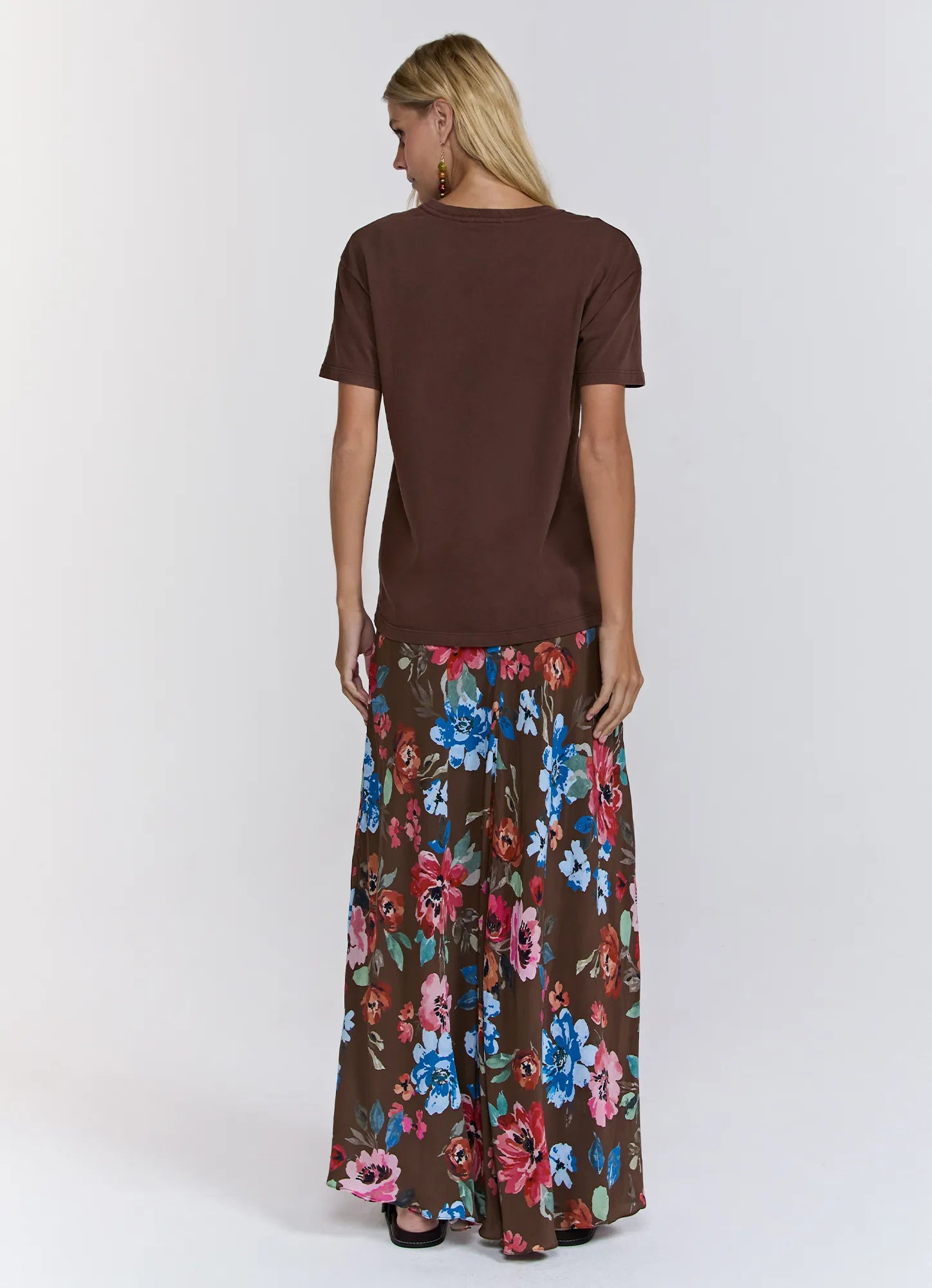 Saia Vik Floral Brown TRIYA