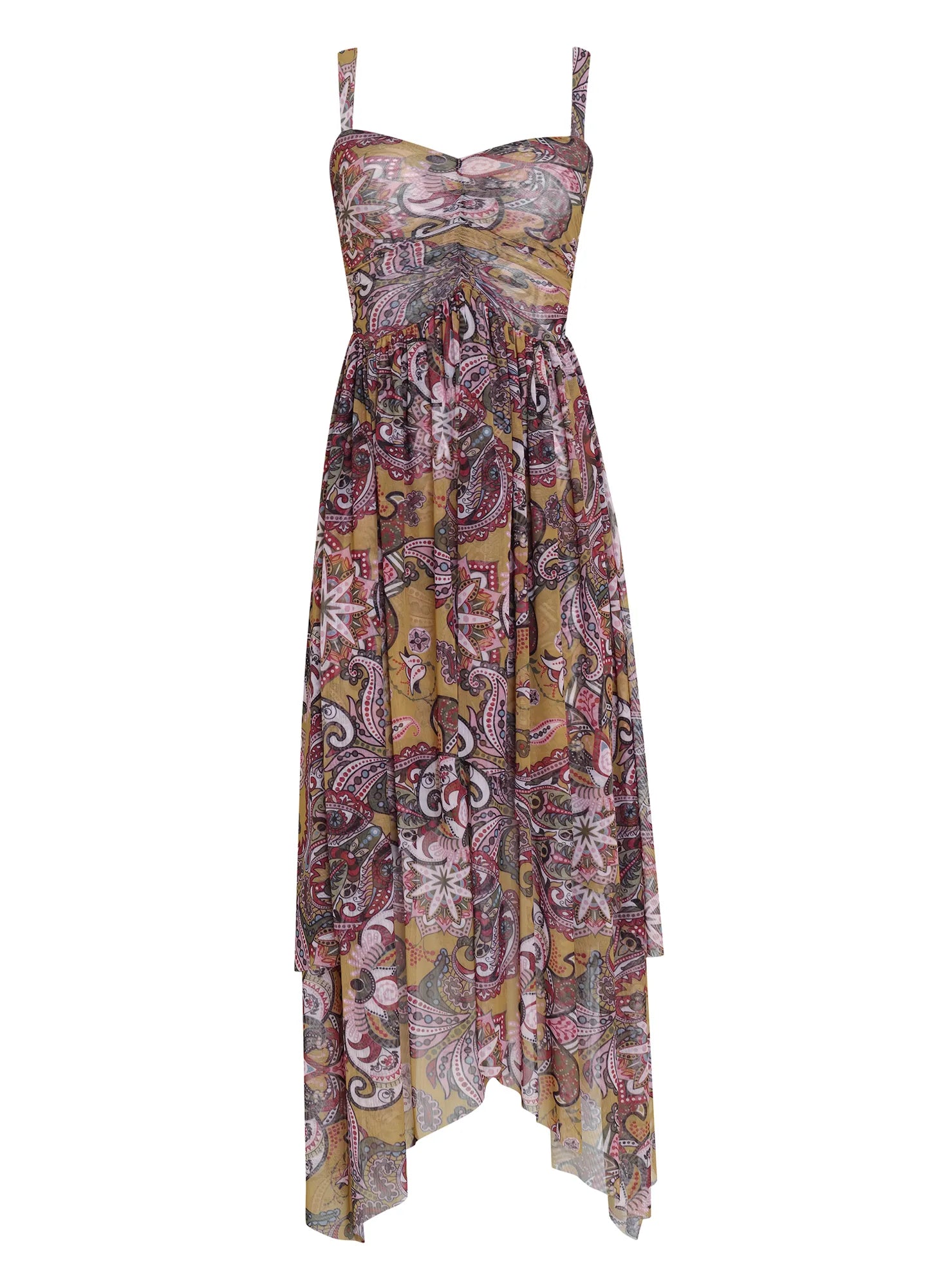 Vestido Puka Cashmere Yellow TRIYA
