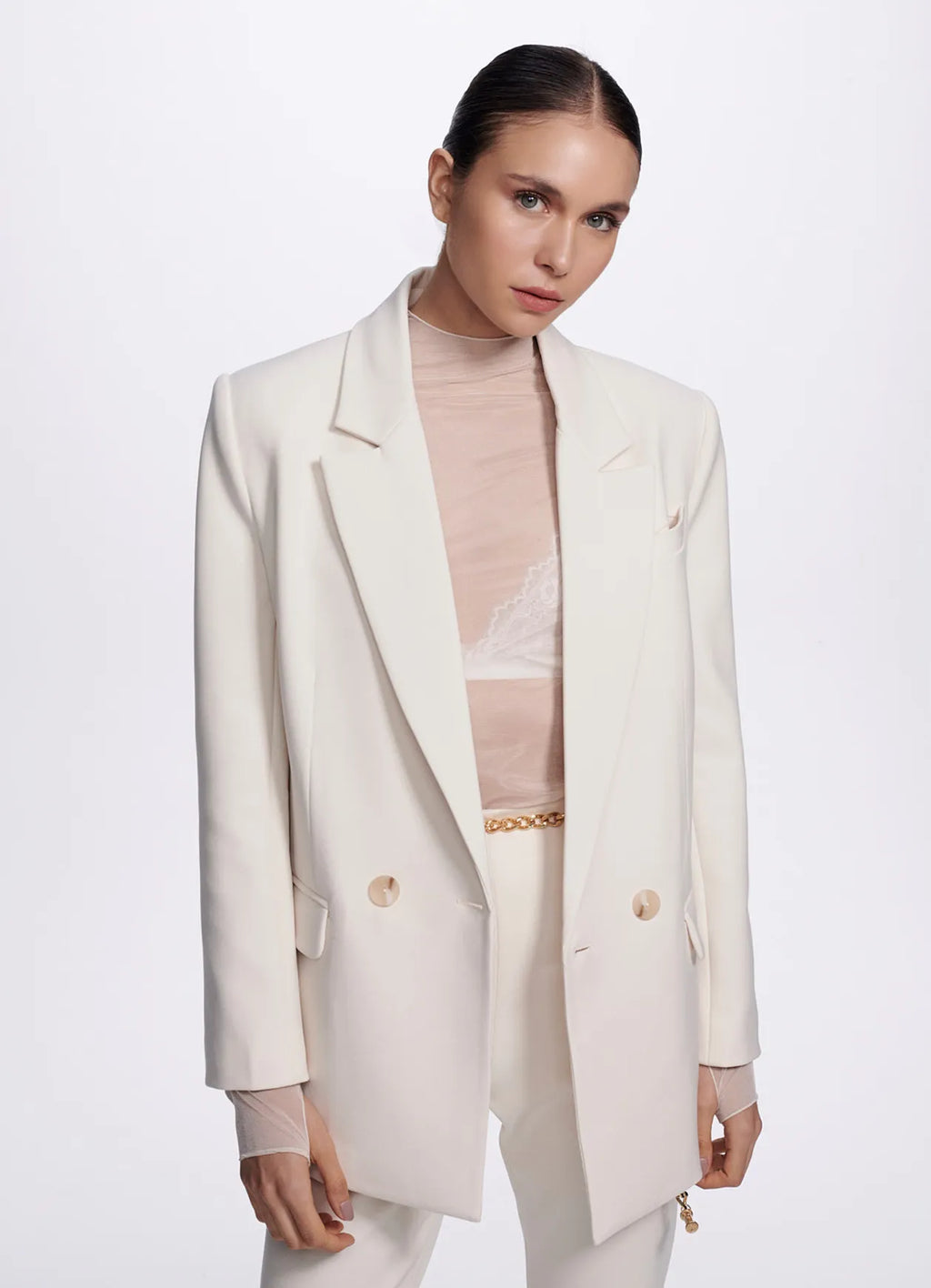 Blazer Lina Champagne Carol Bassi