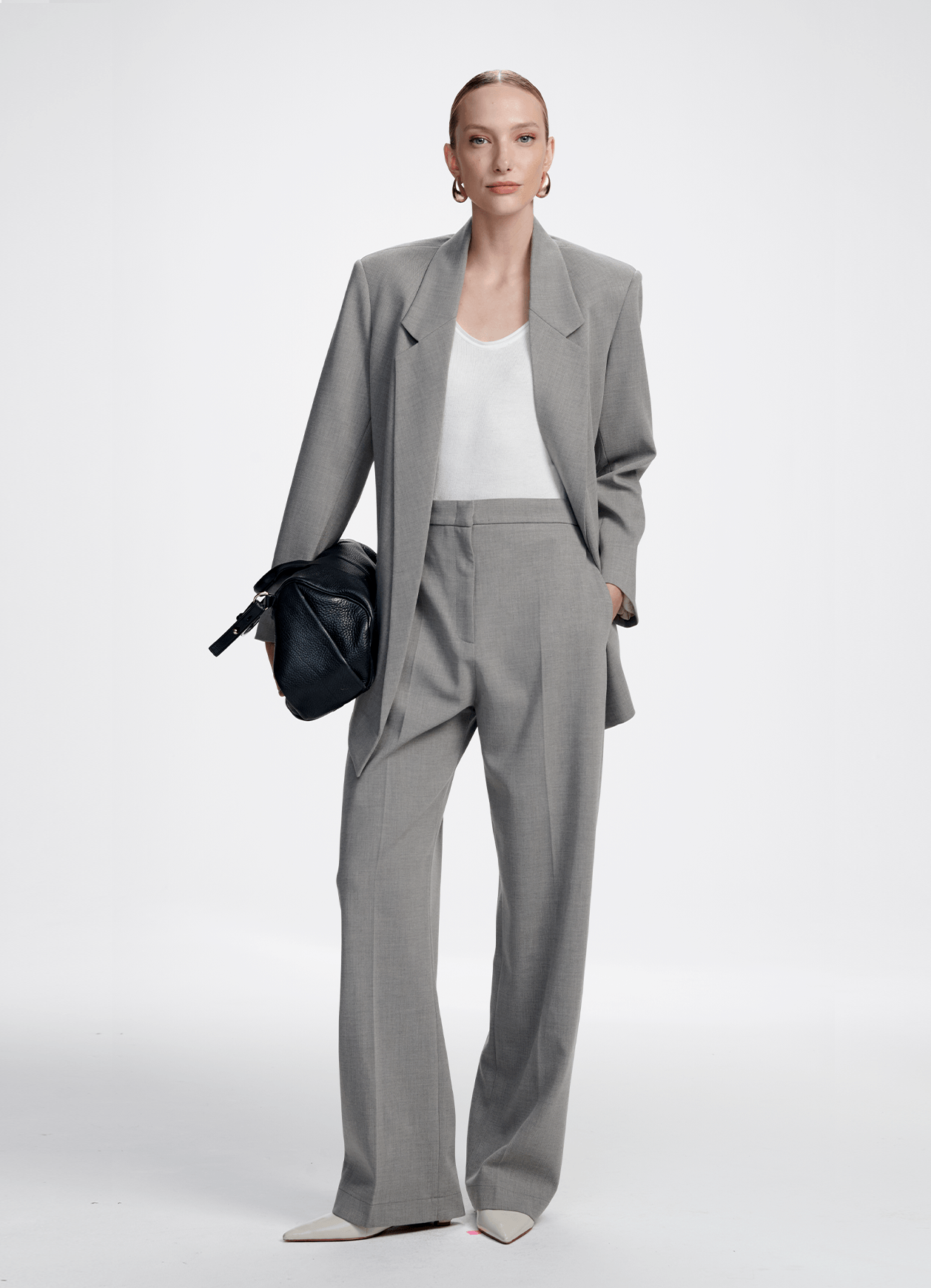 Blazer Lippi Taupe Carol Bassi