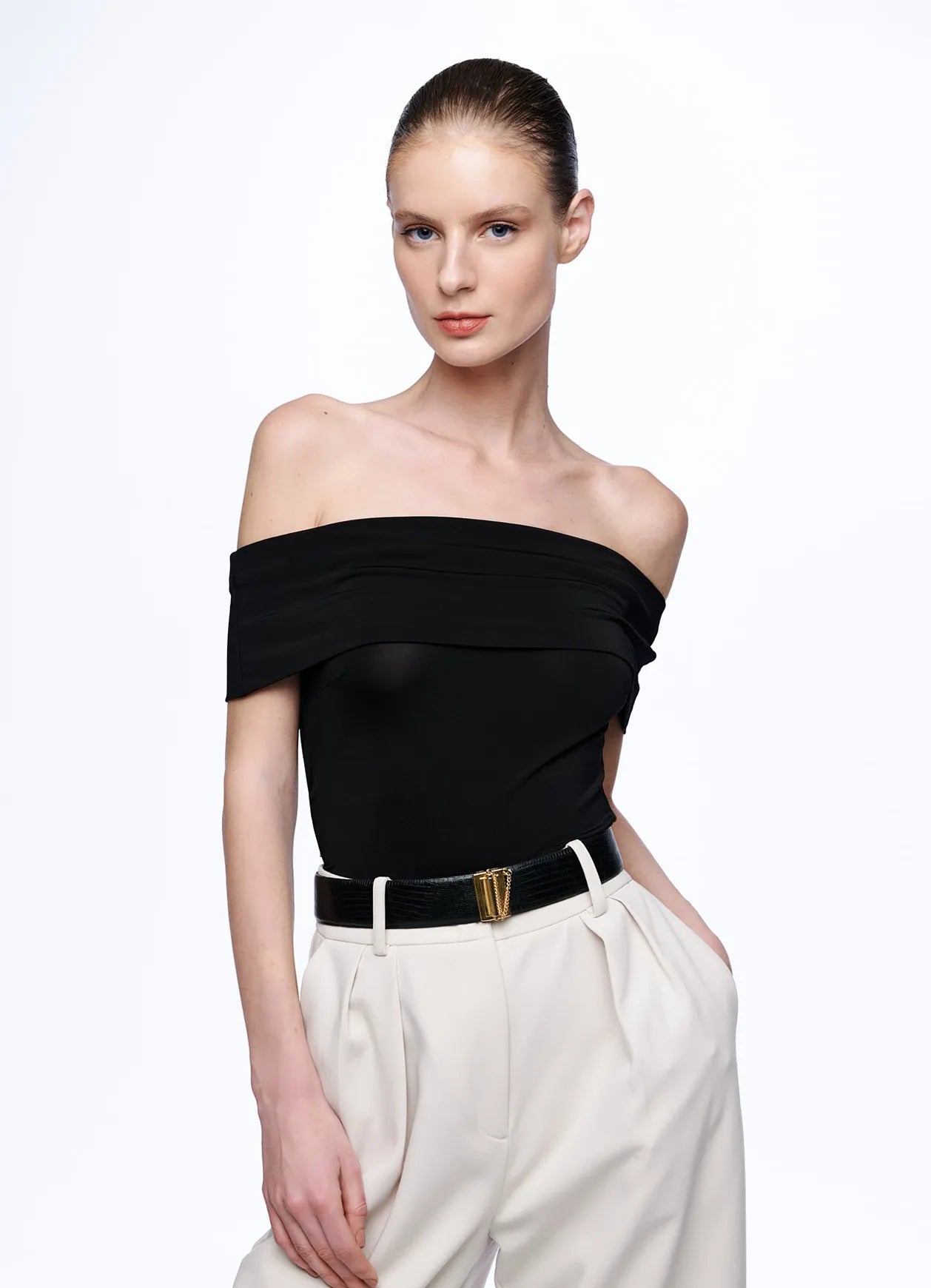 Blusa Alana Ii Black Carol Bassi