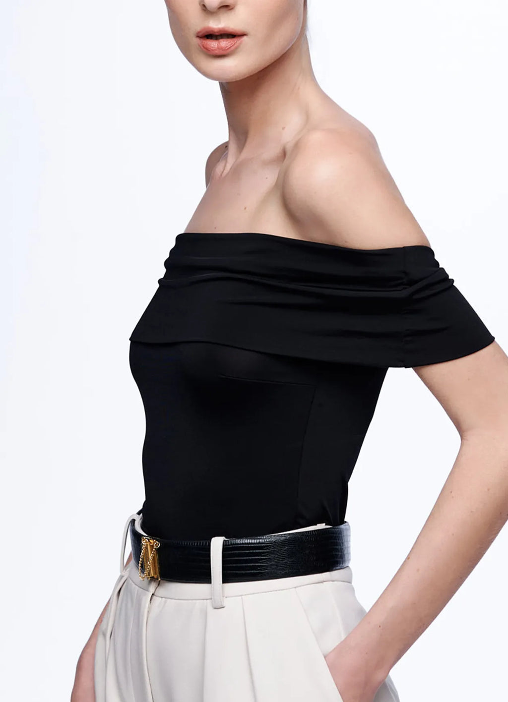 Blusa Alana Ii Black Carol Bassi