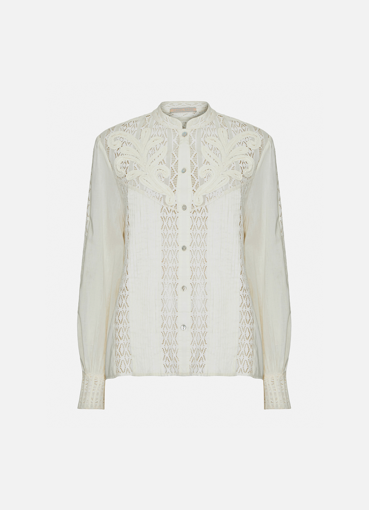 Blusa Marisa Off White Carol Bassi