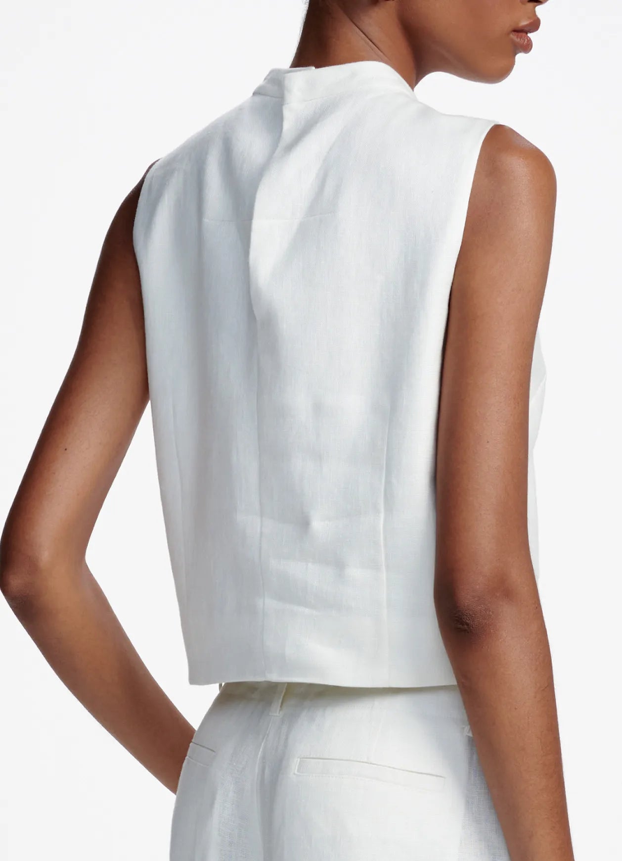 Blusa Berta Off White Carol Bassi