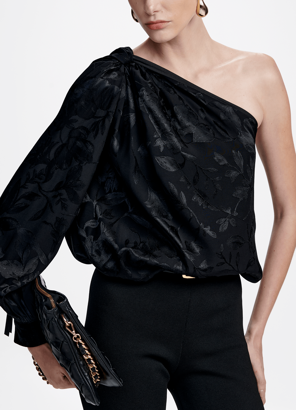 Blusa Isis Preto Carol Bassi