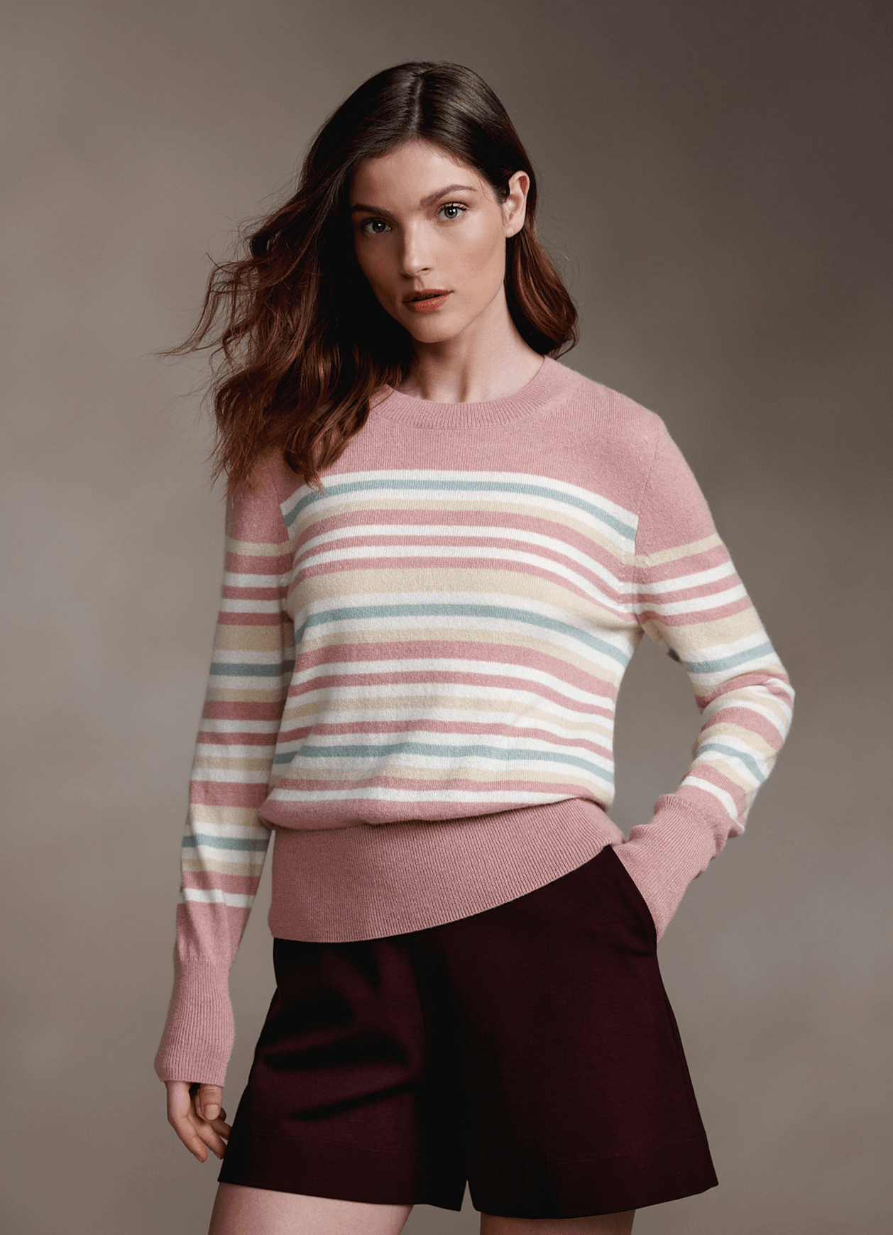 Blusa Tricot Canyon Listrado Carol Bassi
