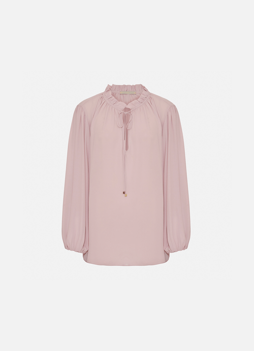 Blusa Nephele Rosa Petala Carol Bassi