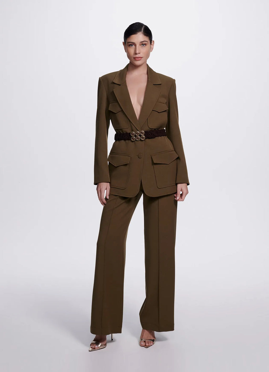 Calca Kala Verde Olivia Carol Bassi