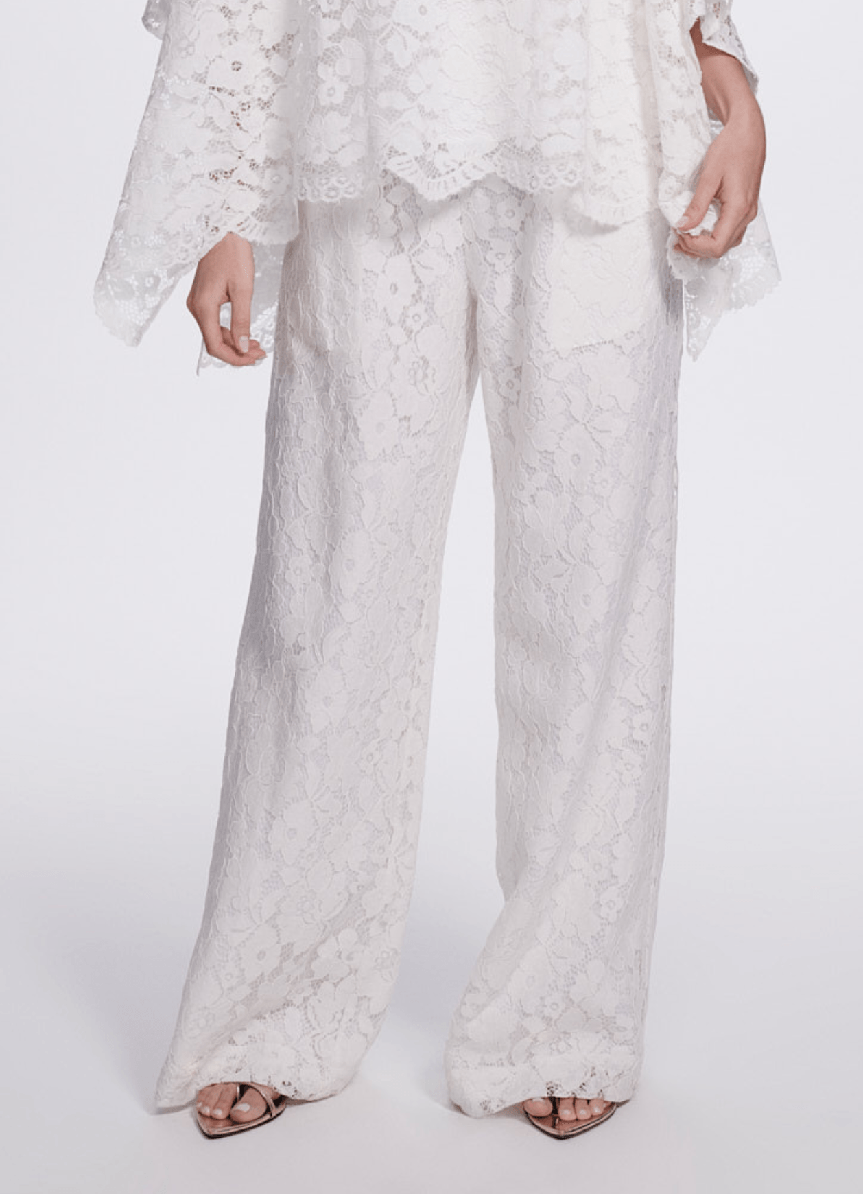 Calca Aruana Off White Carol Bassi