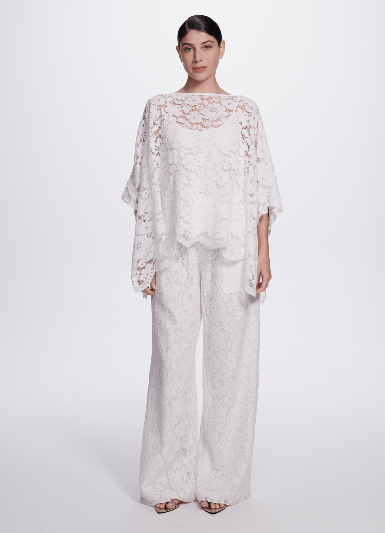 Calca Aruana Off White Carol Bassi