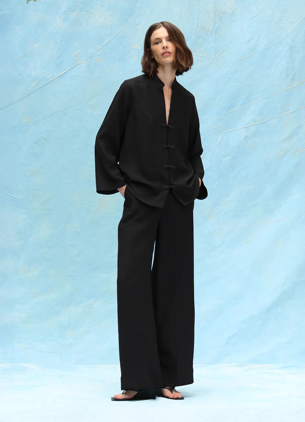 Calça Lya Preto Carol Bassi