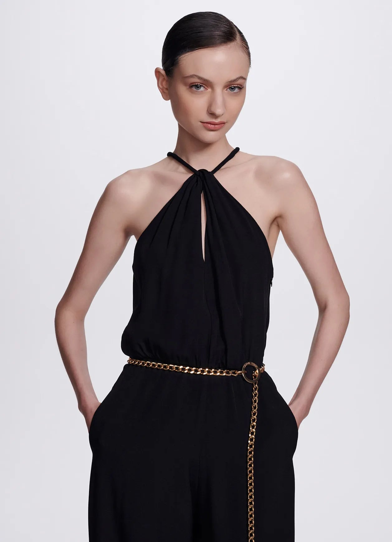 Macacao Eleonore Black Carol Bassi