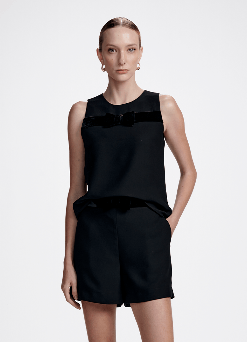 Shorts Carlotta Preto Carol Bassi