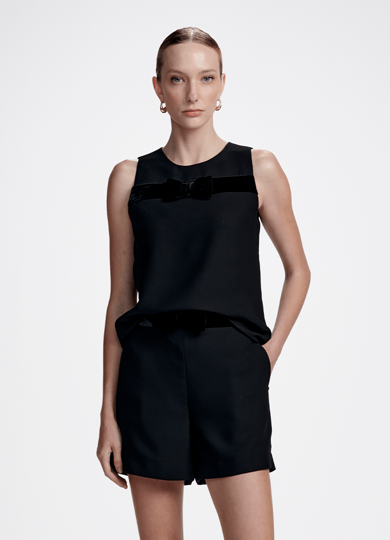 Shorts Carlotta Preto Carol Bassi