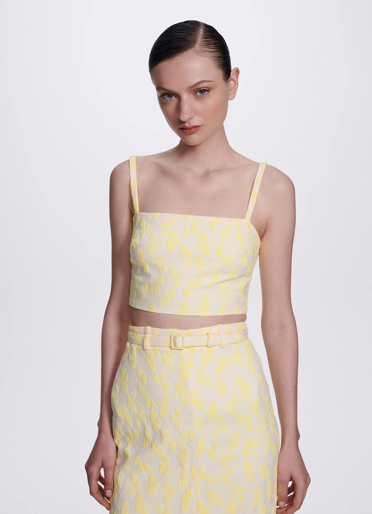 Top Francesca Amarelo Carol Bassi