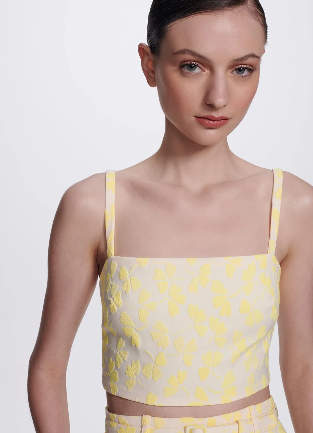 Top Francesca Amarelo Carol Bassi