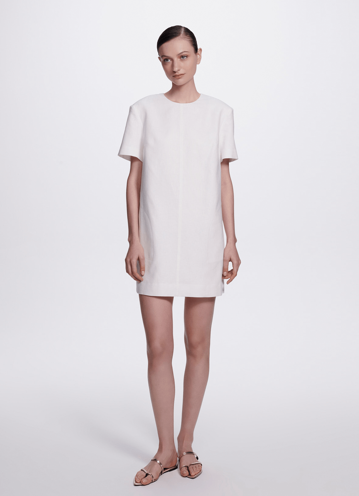 Vestido Eduarda Off White Carol Bassi