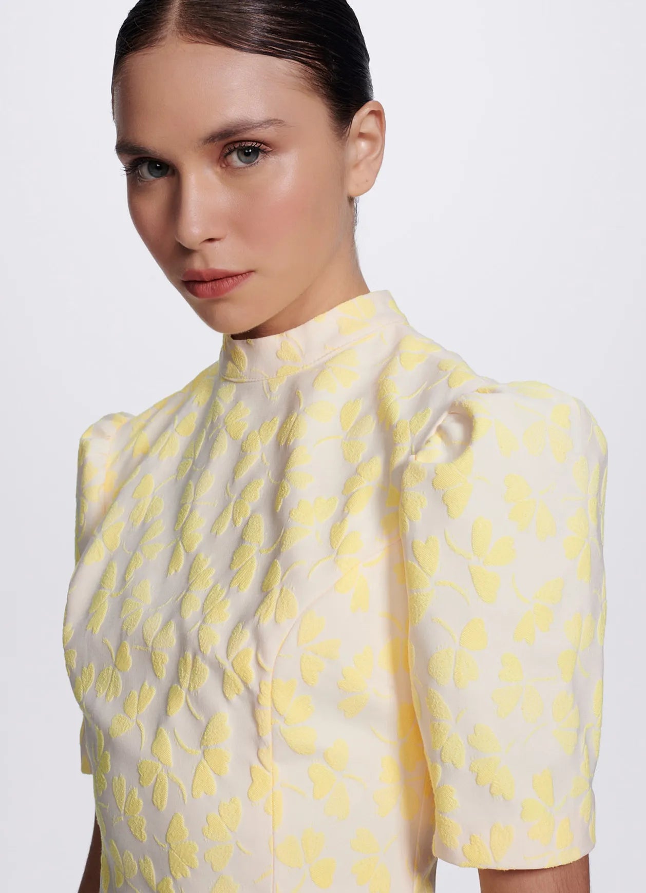 Vestido Francesca Amarelo Carol Bassi