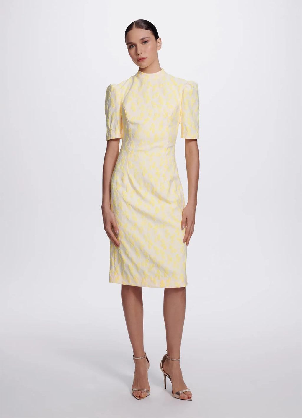 Vestido Francesca Amarelo Carol Bassi