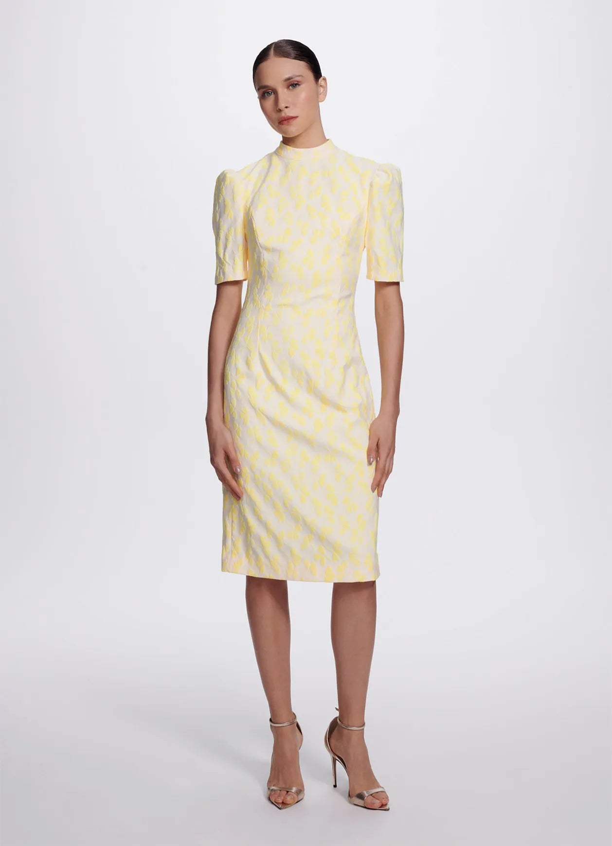 Vestido Francesca Amarelo Carol Bassi