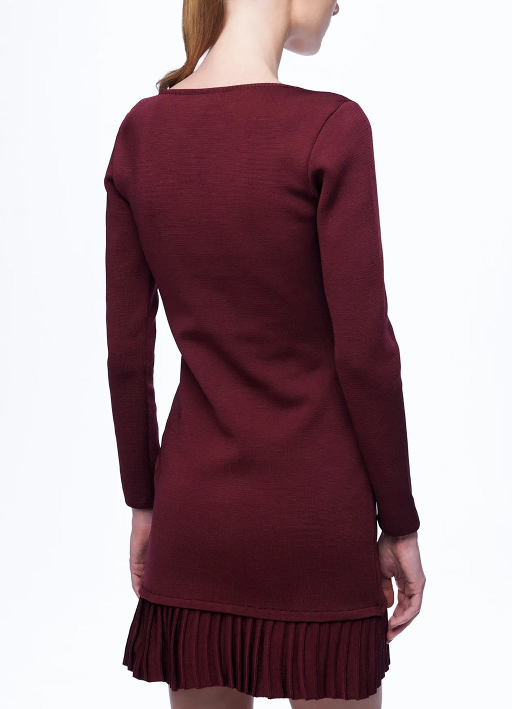 Vestido Hermod Bordo Carol Bassi