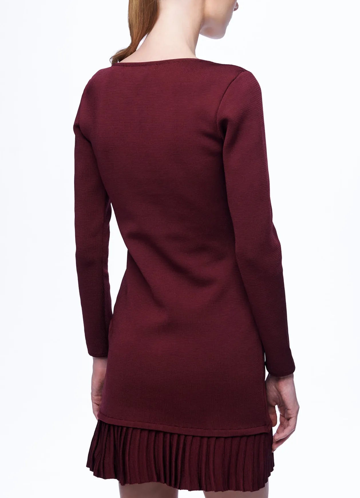 Vestido Hermod Bordo Carol Bassi