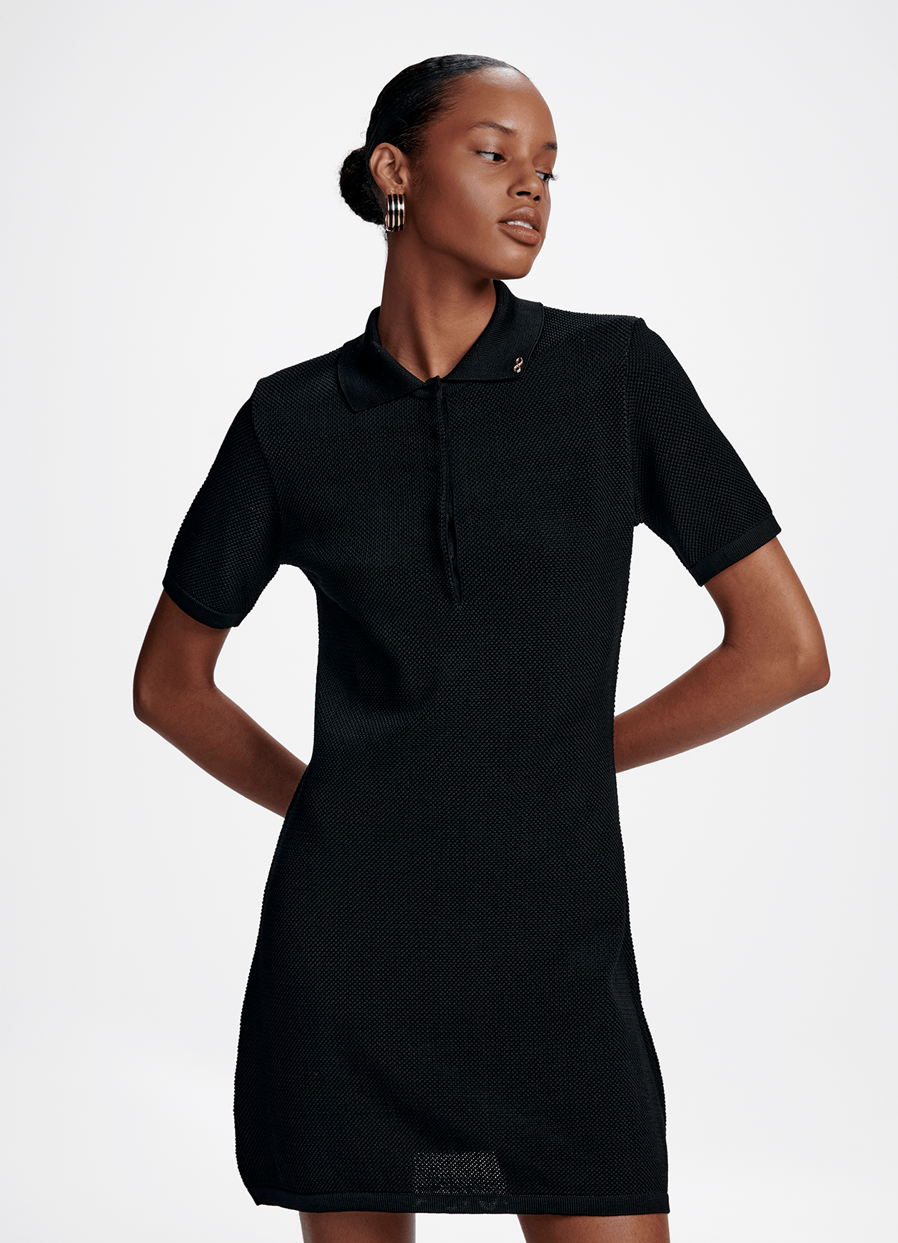 Vestido Taina Preto Carol Bassi
