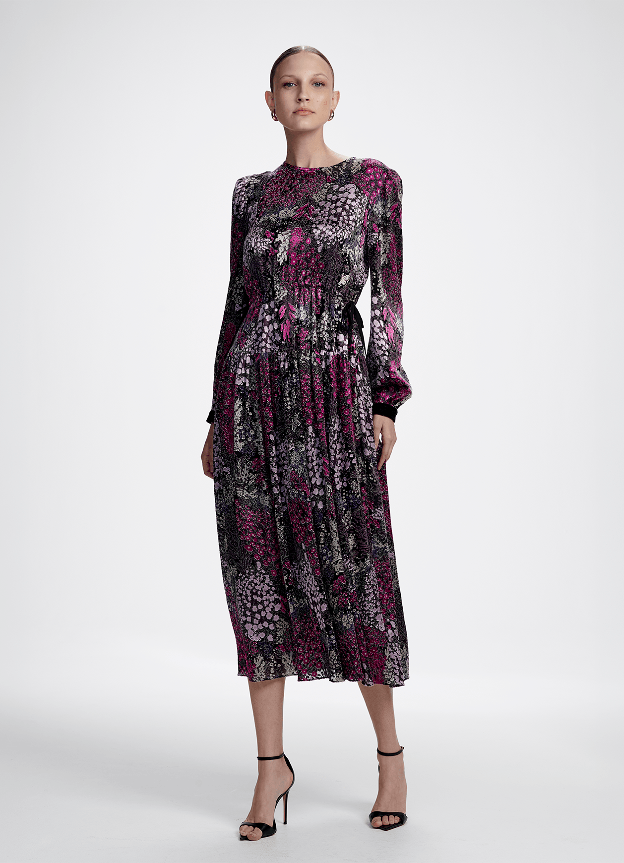 Vestido Eudora Estampado Carol Bassi