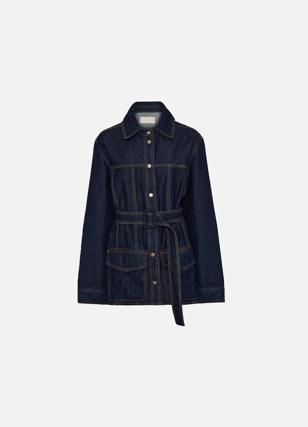 Parka Willow Jeans Escuro Carol Bassi