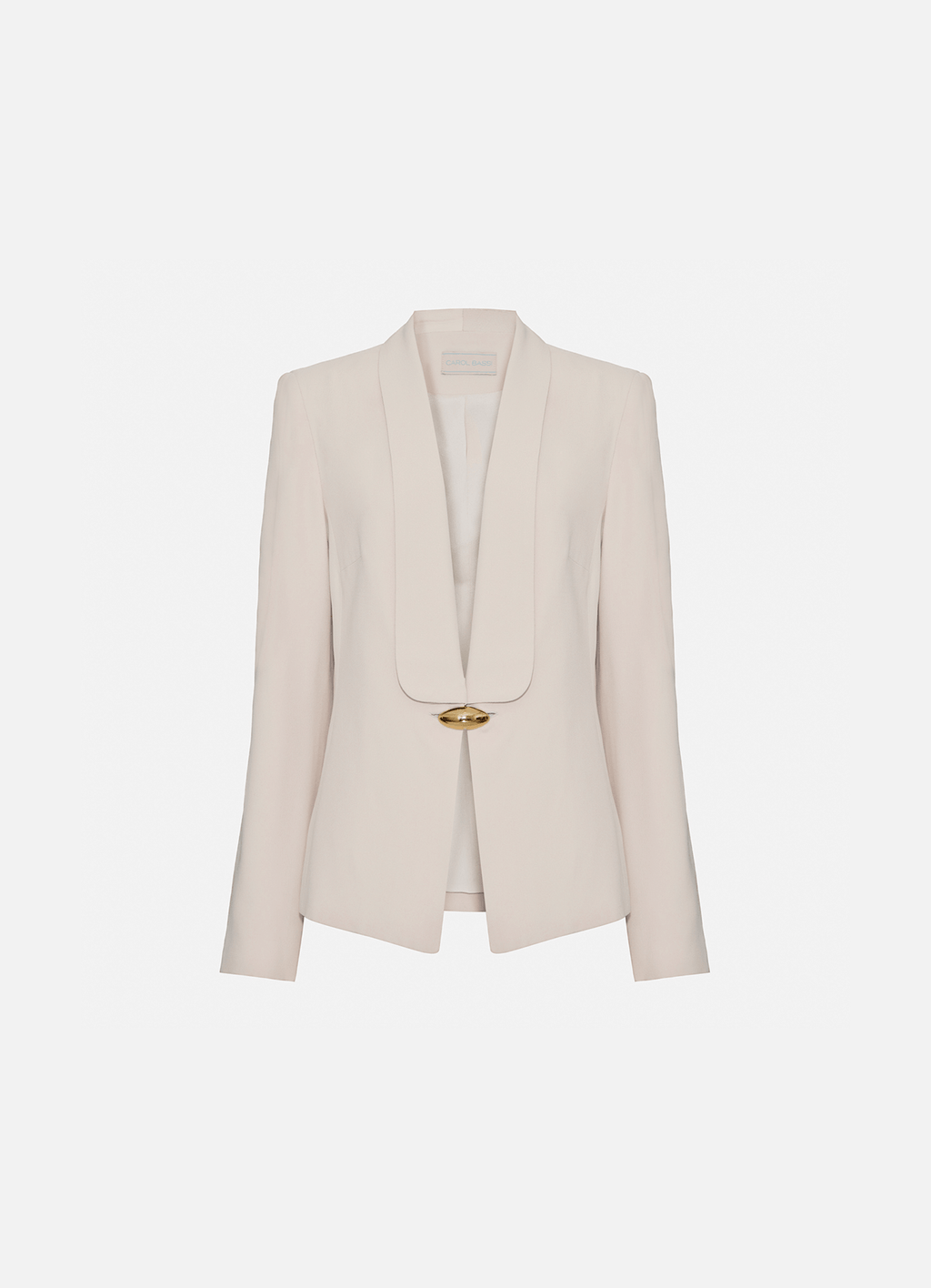 Blazer Rossi Bege Glace Carol Bassi